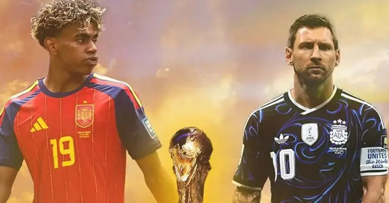 ফাইনালের মঞ্চে আর্জেন্টিনা-স্পেন